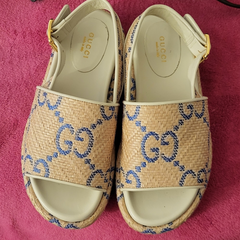 Gucci platform sandals